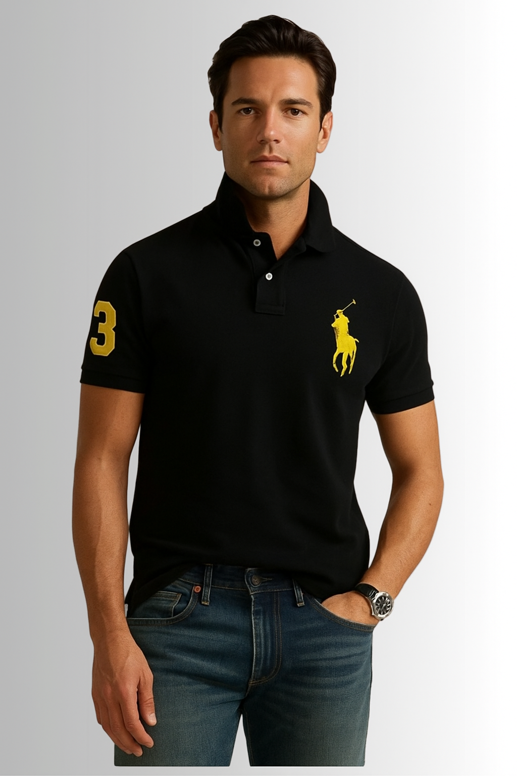 Giordano Classic Shirts for Men - Black KISWAH RETAILS