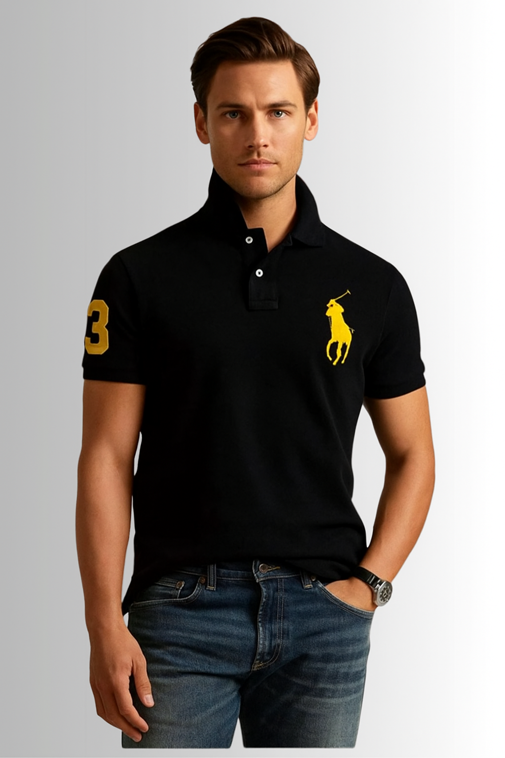 Giordano Classic Shirts for Men - Black KISWAH RETAILS