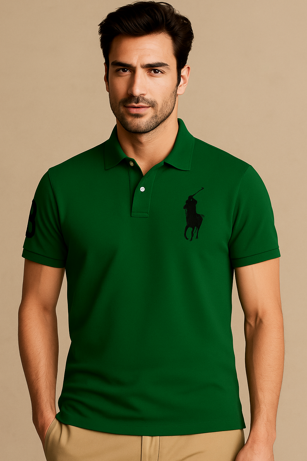 Giordano Polo Shirt for Men - Green KISWAH RETAILS