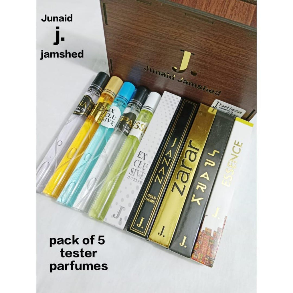 Long Lasting Fragrance Perfume Set - 5 Pcs Pocket Perfume Collection KISWAH RETAILS