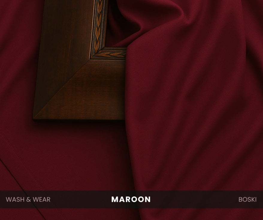 Boski | Maroon KISWAH RETAILS