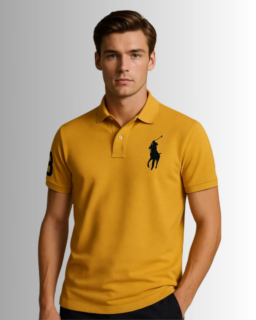 Giordano Polo Shirts for Men - Yellow KISWAH RETAILS