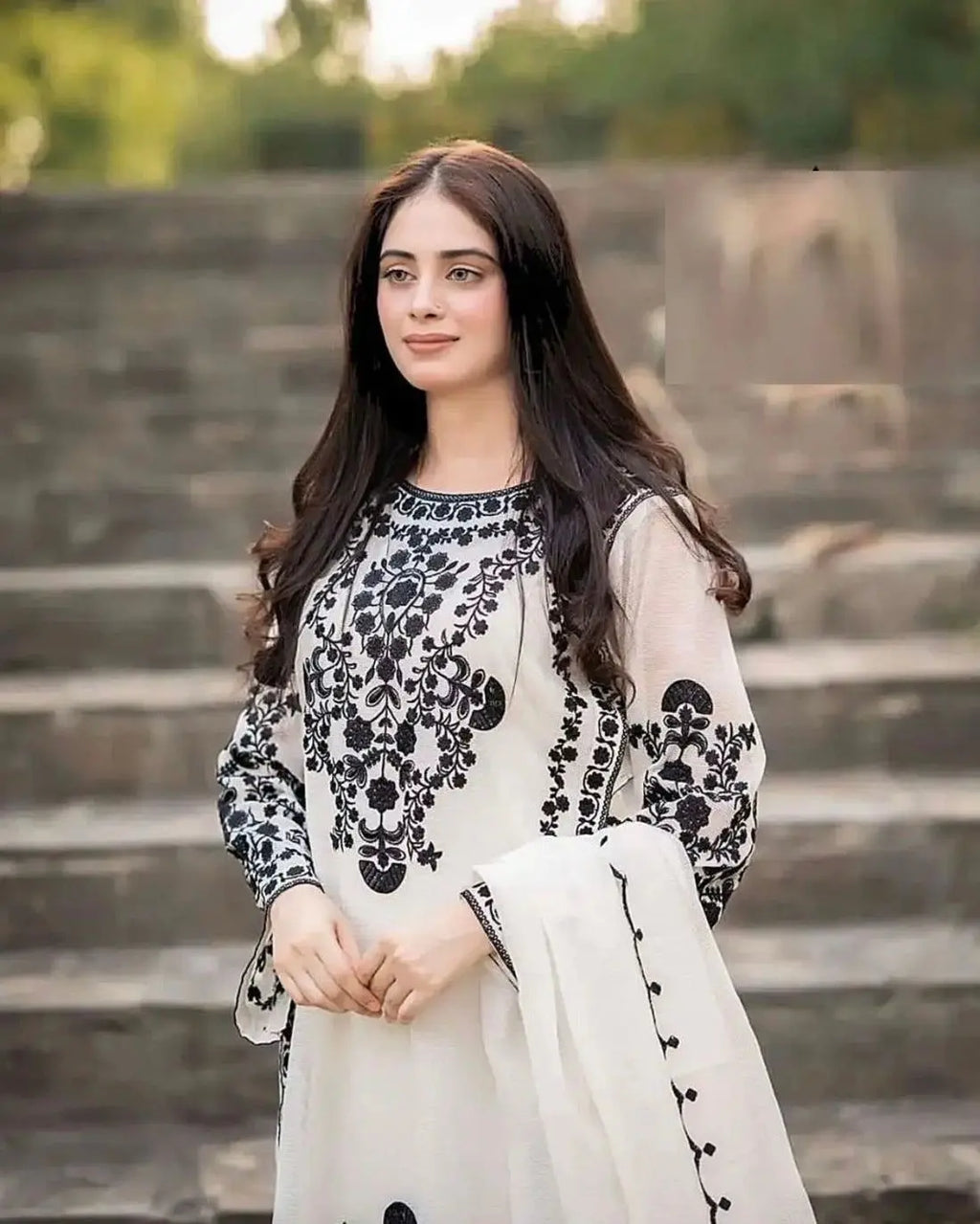 03 Piece - Embroidered Lawn Suit KISWAH RETAILS