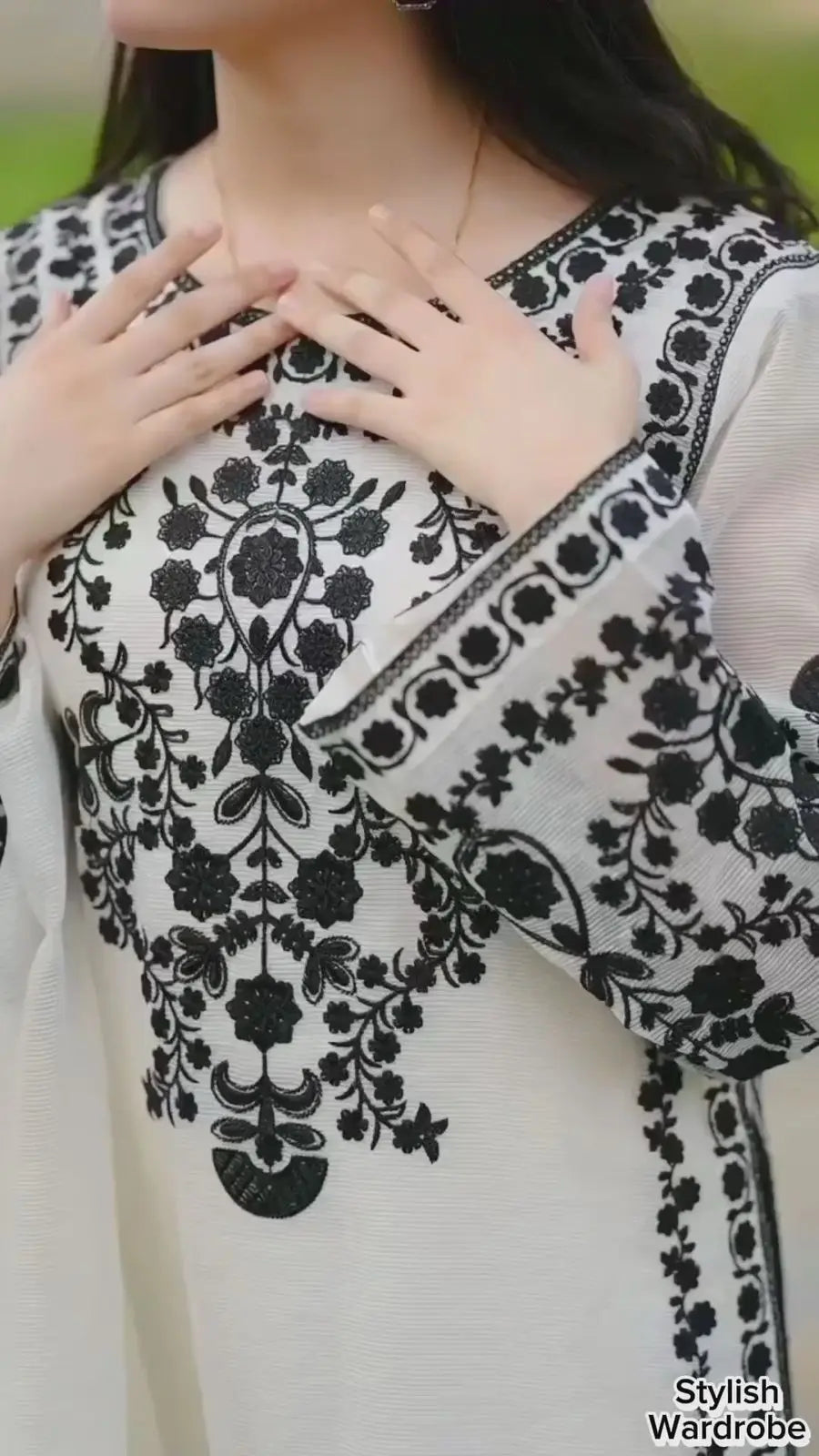 03 Piece - Embroidered Lawn Suit KISWAH RETAILS