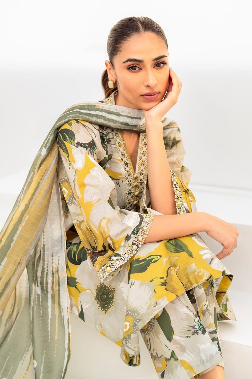 3 Piece - Digital Print Lawn Suit KISWAH RETAILS