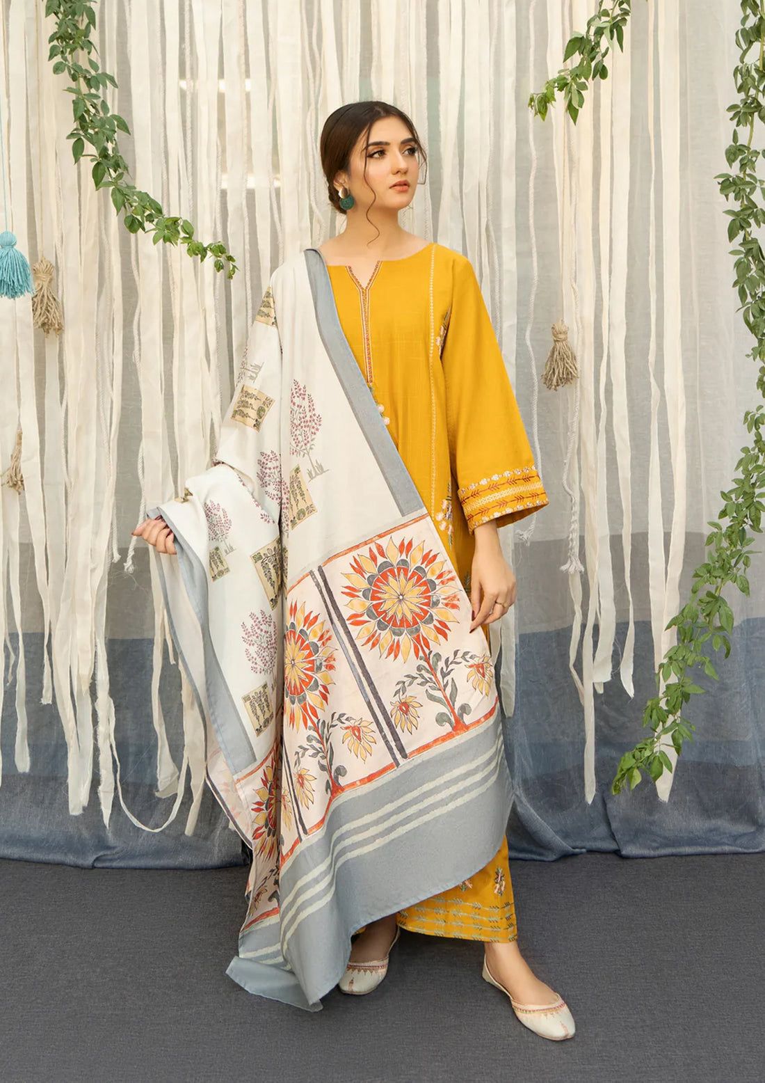 03 Piece - Embroidered Lawn Suit KISWAH RETAILS