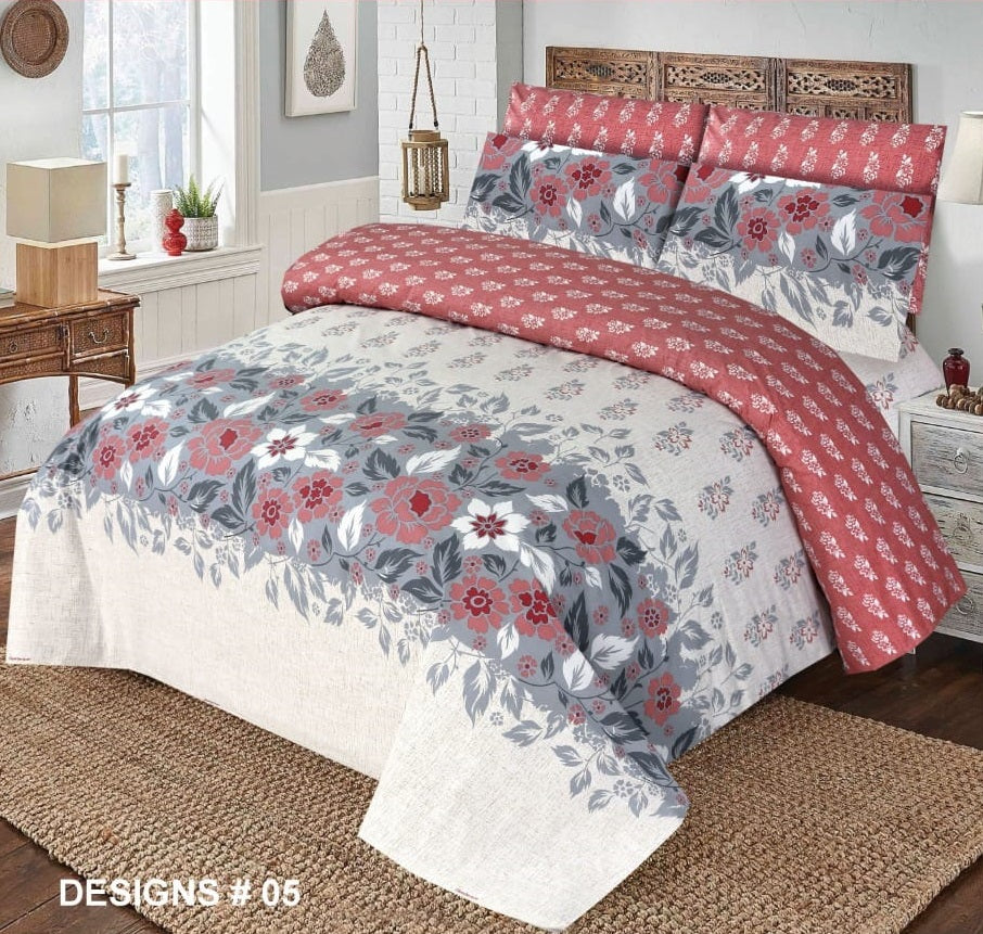 Printed Bed Sheet Set KISWAH RETAILS