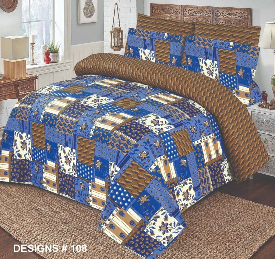 Printed Bed Sheet Set KISWAH RETAILS