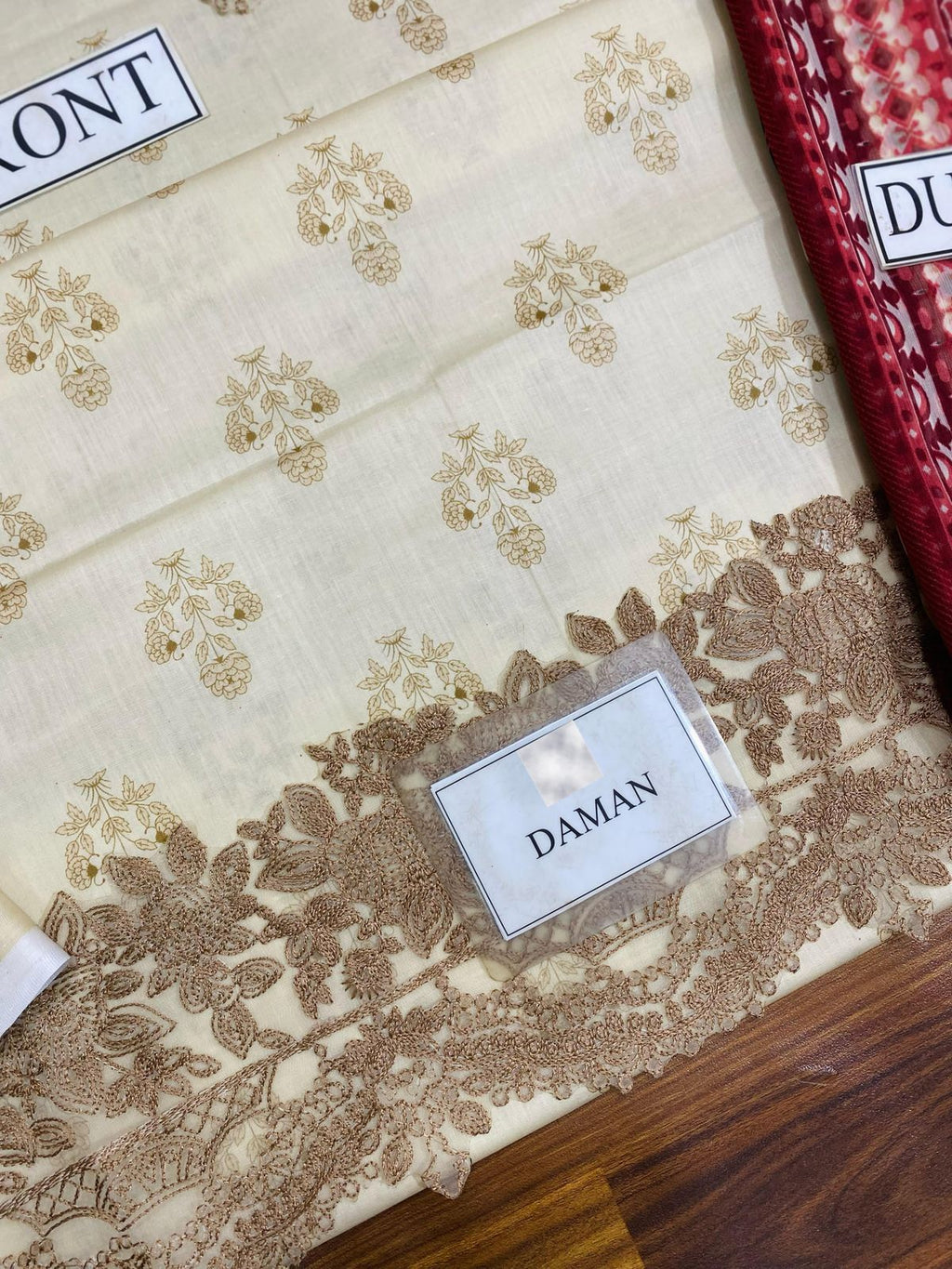 3 Piece - Embroidered Lawn Suit KISWAH RETAILS