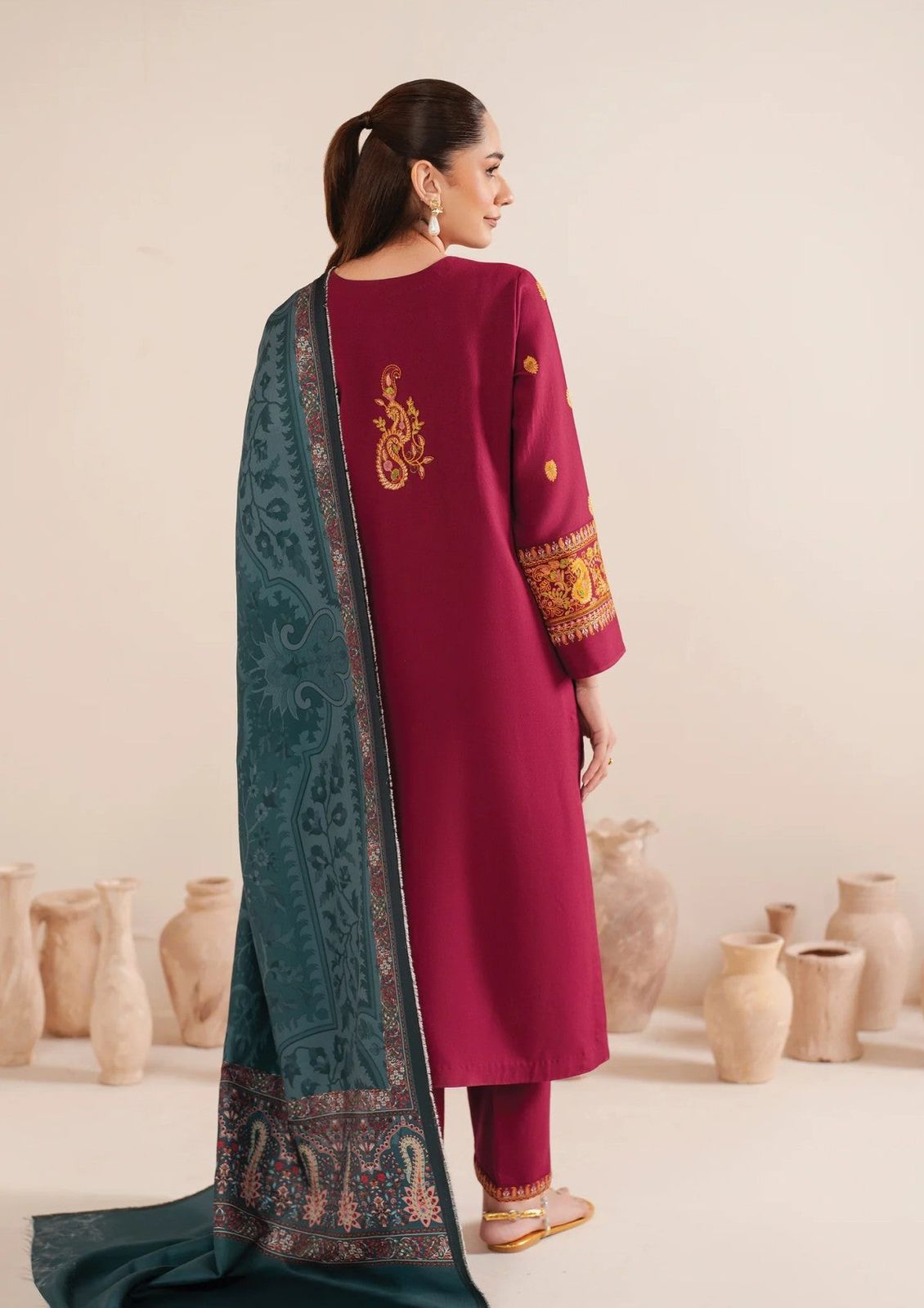 03 Piece - Embroidered Lawn Suit KISWAH RETAILS