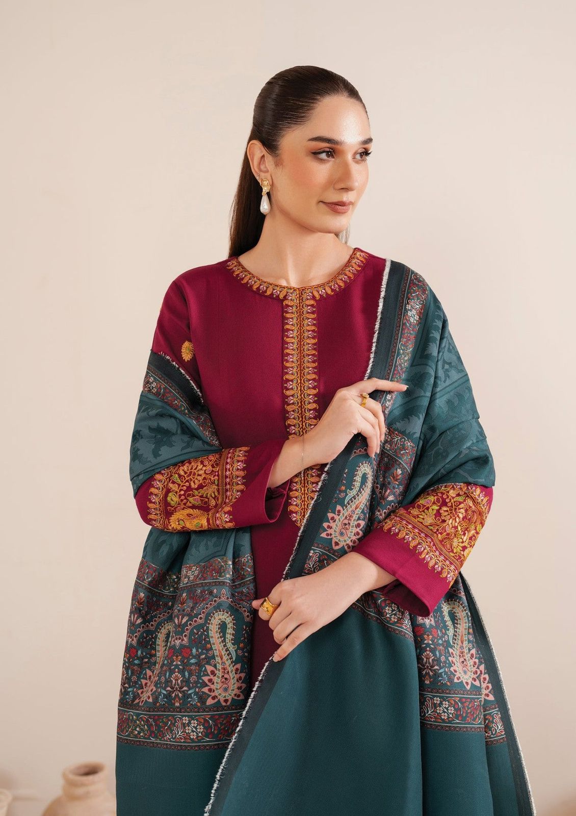 03 Piece - Embroidered Lawn Suit KISWAH RETAILS