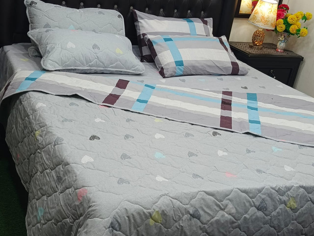 6 Pieces Printed Comforter Set KISWAH RETAILS