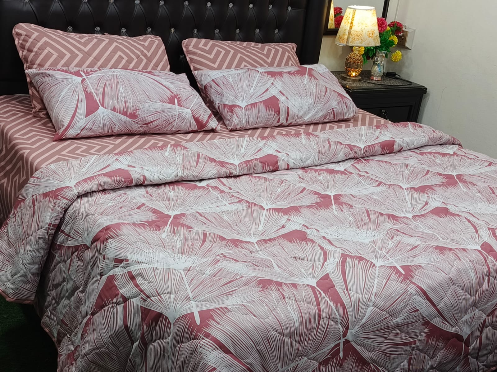 6 Pieces Printed Comforter Set KISWAH RETAILS