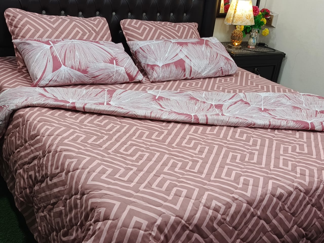 6 Pieces Printed Comforter Set KISWAH RETAILS