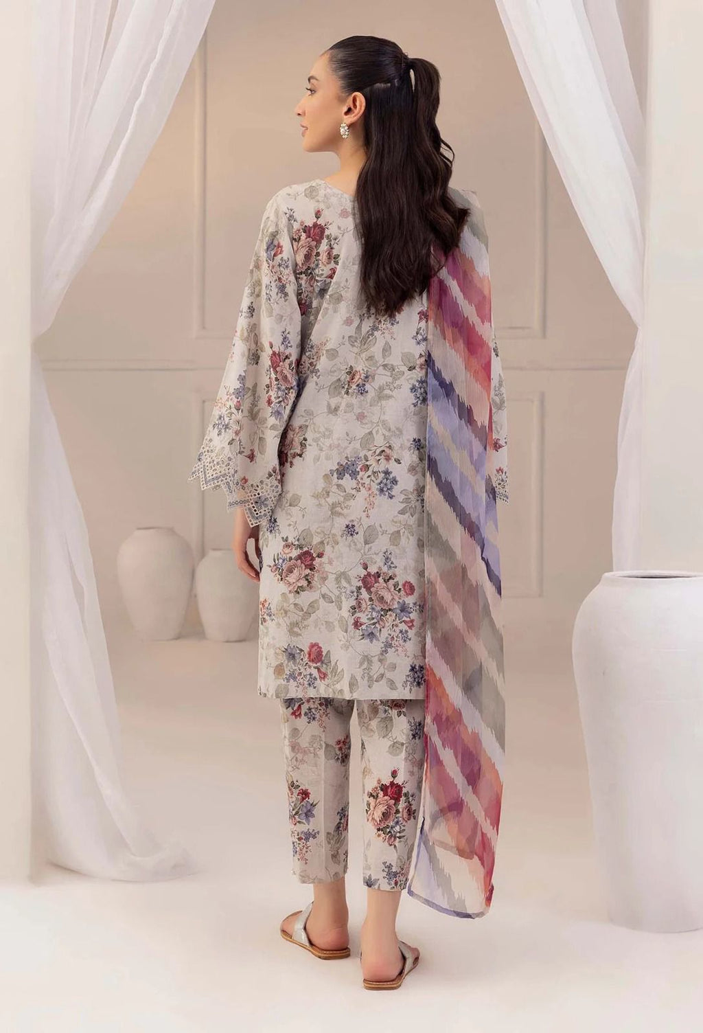 03 Piece - Embroidered Lawn Suit KISWAH RETAILS