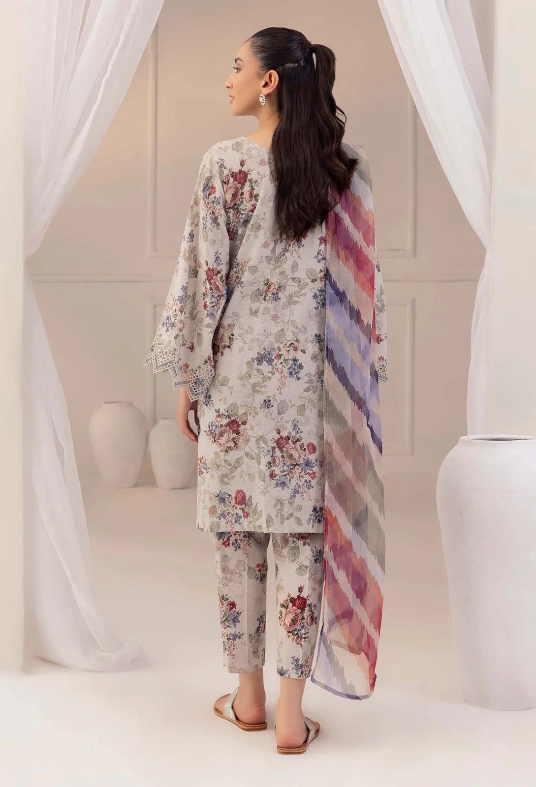 03 Piece - Embroidered Lawn Suit KISWAH RETAILS