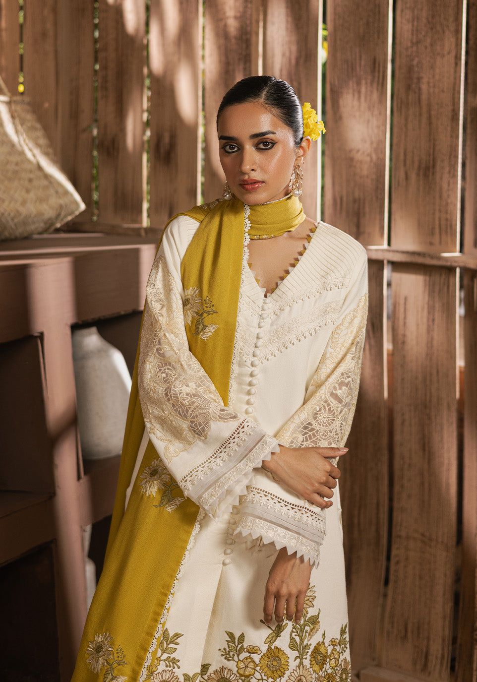 03 Piece - Embroidered Lawn Suit KISWAH RETAILS