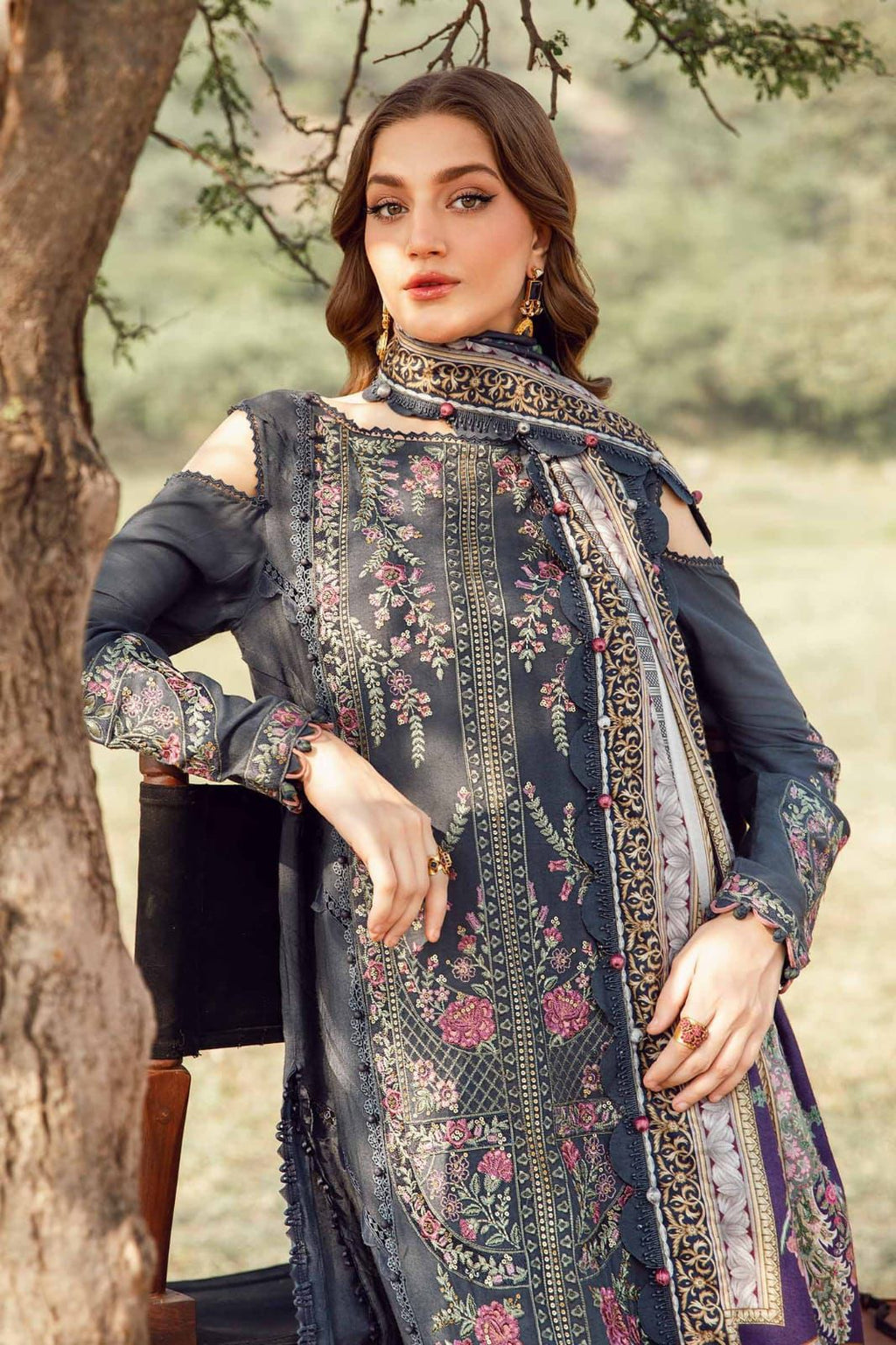 03 Piece - Embroidered Lawn Suit KISWAH RETAILS