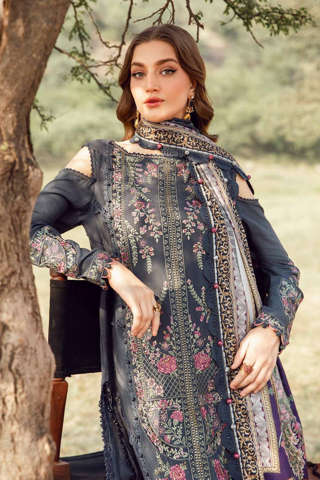 03 Piece - Embroidered Lawn Suit KISWAH RETAILS