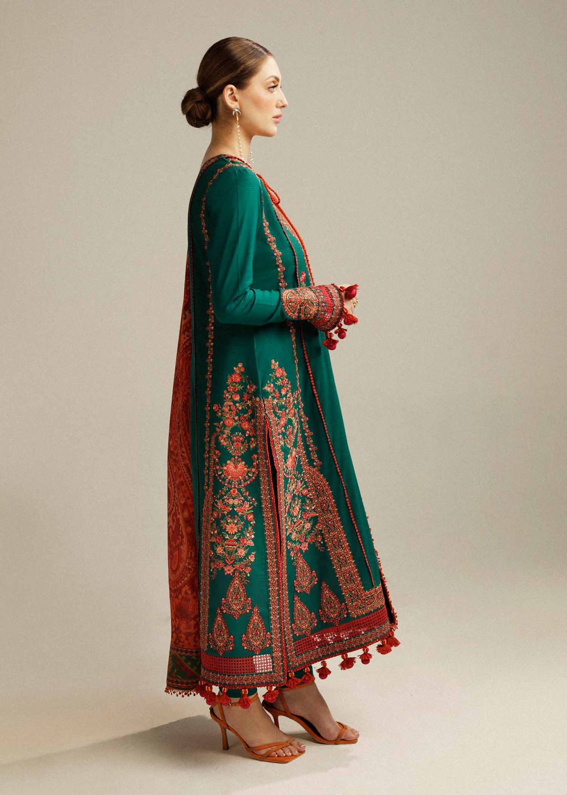 03 Piece - Unstitch Embroidered Lawn Suit KISWAH RETAILS
