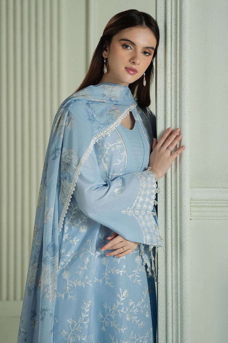 03 Piece - Embroidered Lawn Suit KISWAH RETAILS