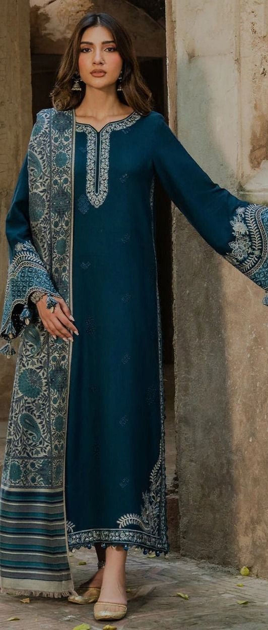3 Piece - Embroidered Lawn Suit KISWAH RETAILS