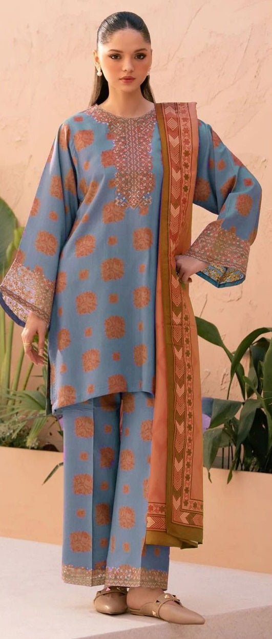 03 Piece - Digital Print Lawn Suit KISWAH RETAILS