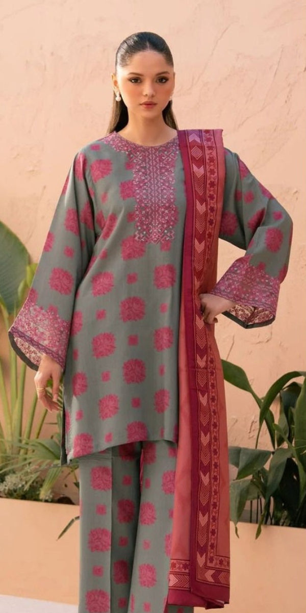 03 Piece - Digital Print Lawn Suit KISWAH RETAILS