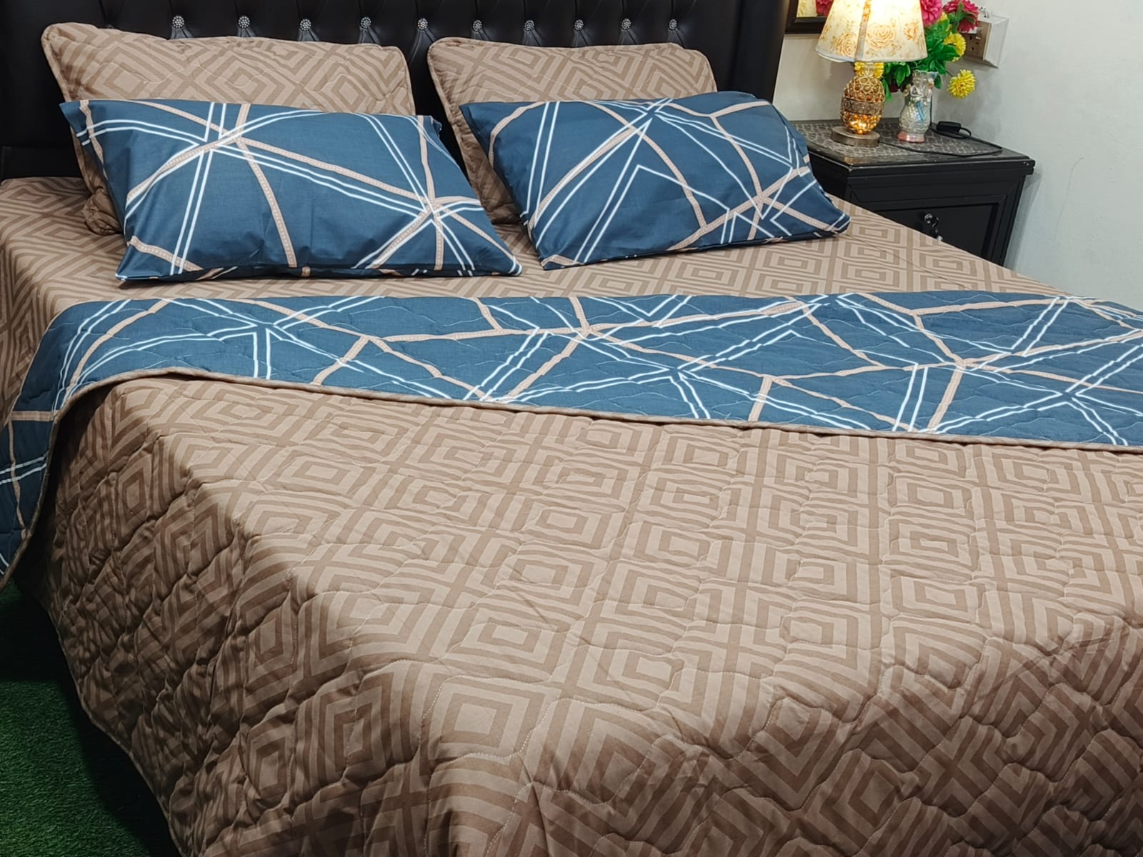 6 Pieces Printed Comforter Set KISWAH RETAILS