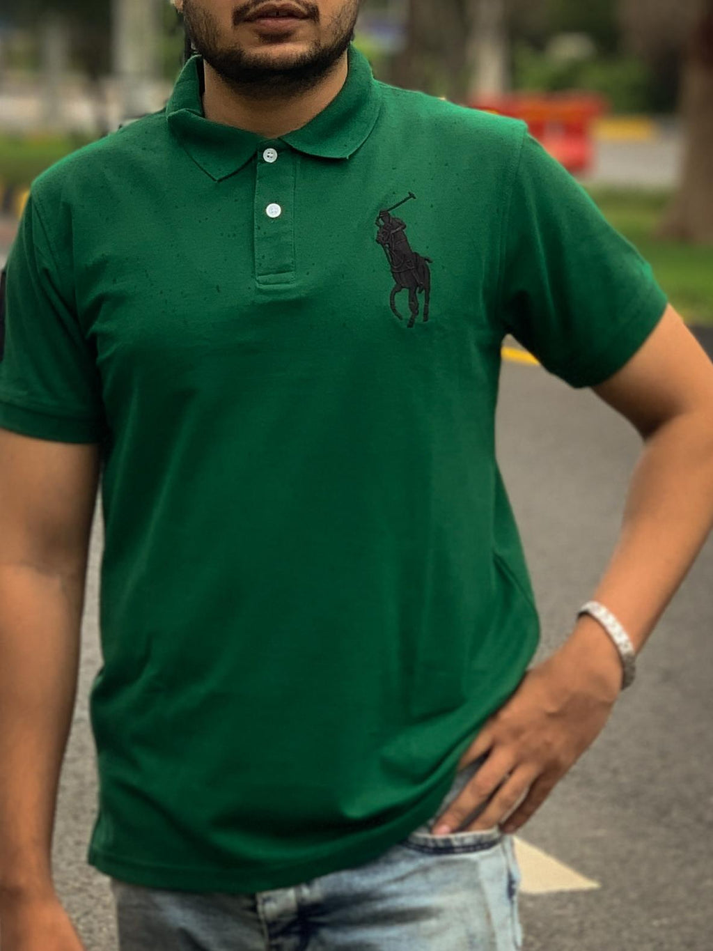 Giordano Polo Shirt for Men - Green KISWAH RETAILS
