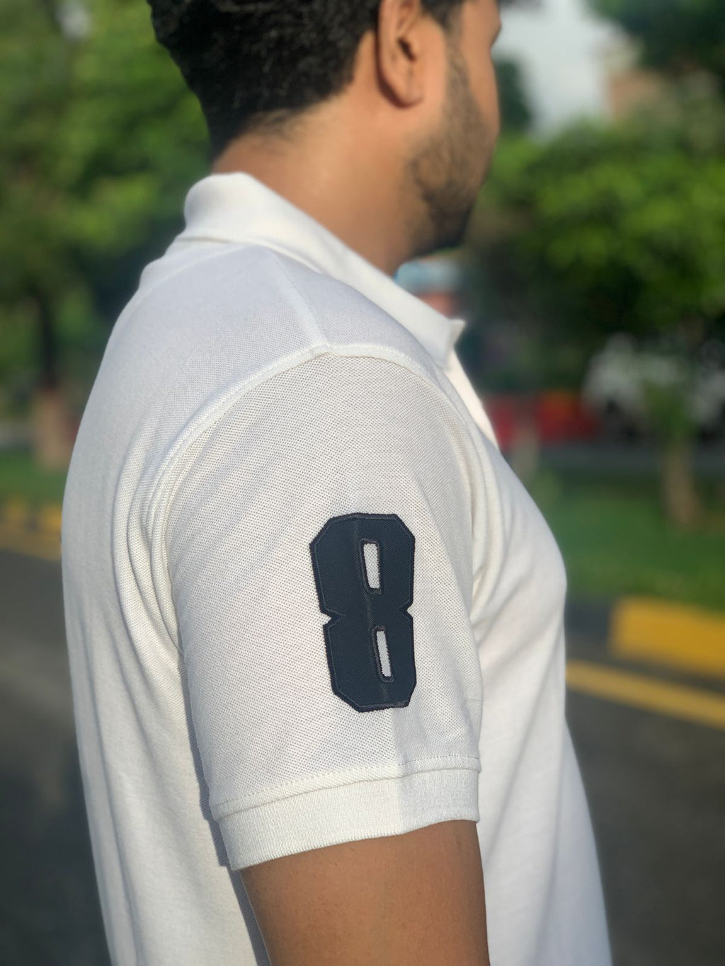 Giordano Polo Shirt for Men - White KISWAH RETAILS