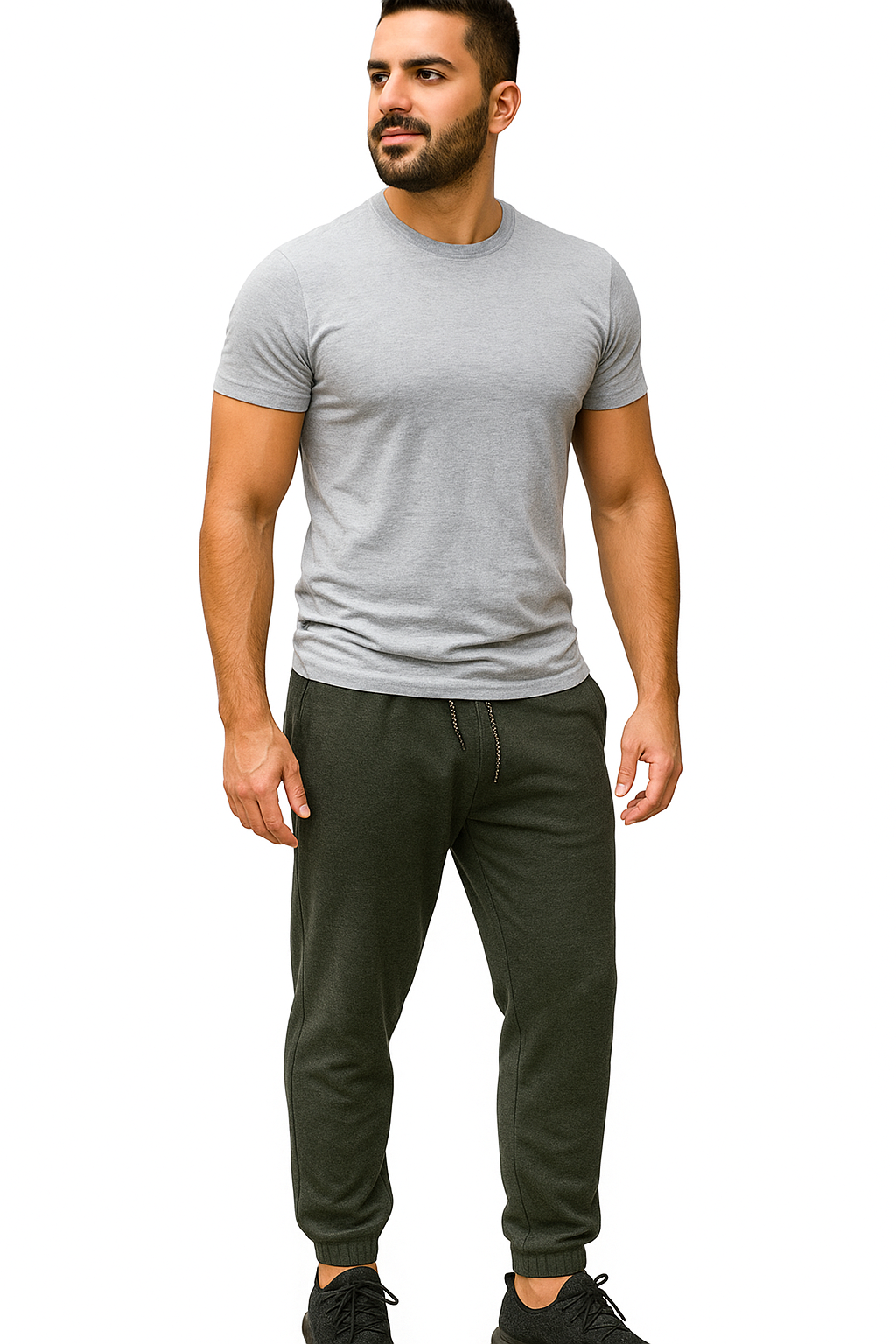 Winter Fleece Trousers - Charcoal KISWAH RETAILS