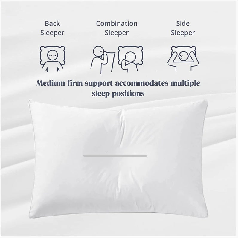 Neck Support Soft Filled Pillow – Ball Fiber KISWAH RETAILS